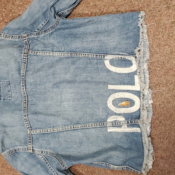 **SOLD***Polo Ralph Lauren Jean jacket - Picture 6 of 10